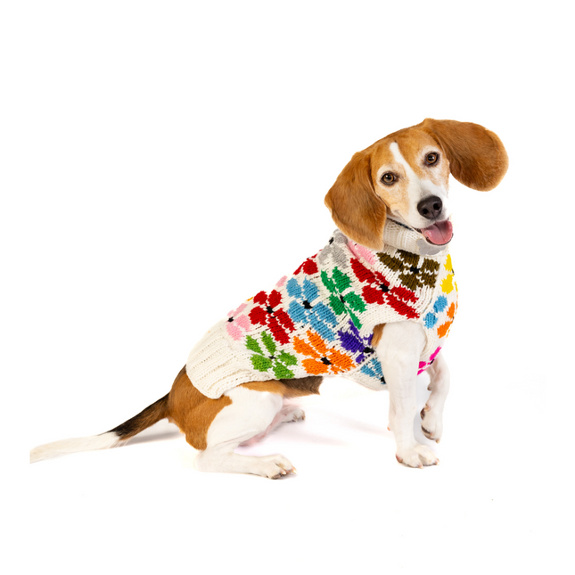 Bloom Dog Sweater