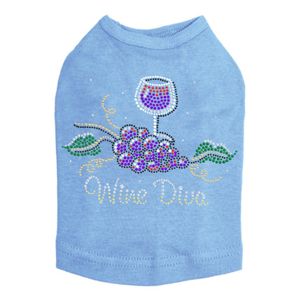 Wine Diva 2 - Dog Tank