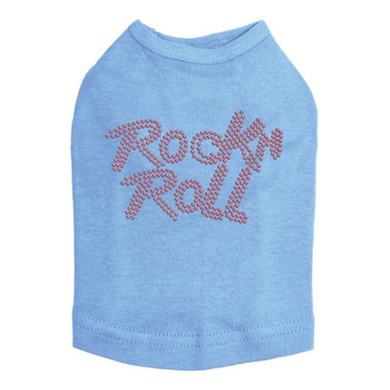 Rock n Roll (Pink Rhinestuds) - Dog Tank