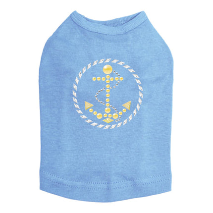 Anchor Circle (Nailhead) - Dog Tank