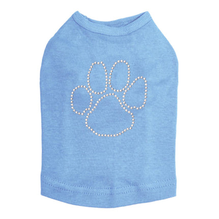 Paw (Silver Nailheads) - Dog Tank