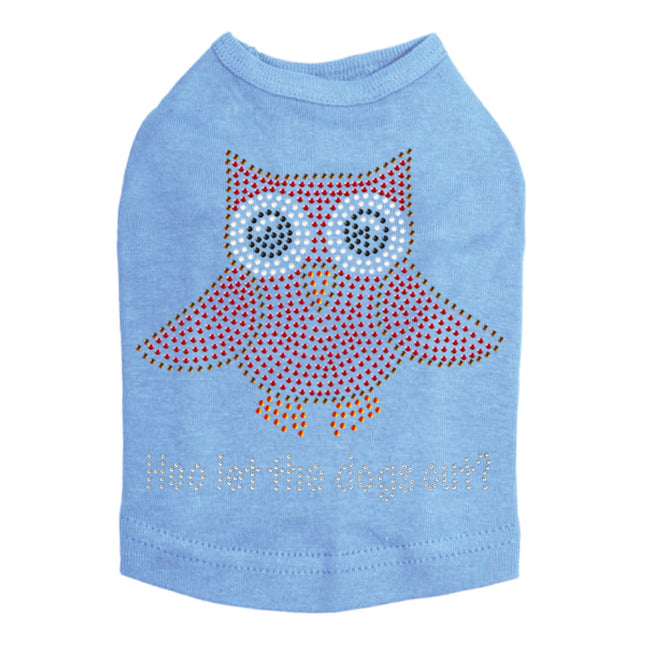 Pink Owl with Hoo Let the Dogs Out? - Dog Tank