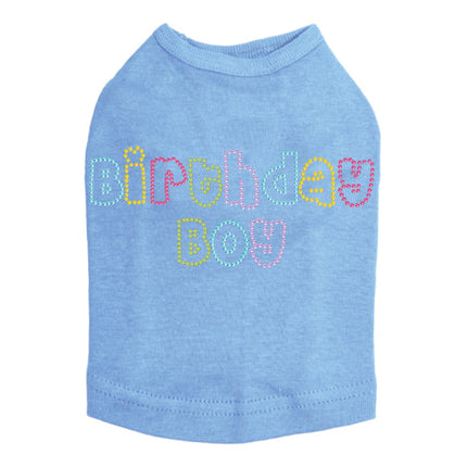 Birthday Boy (Multicolor) - Dog Tank