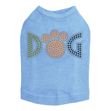 Dog (Rhinestones) - Dog Tank