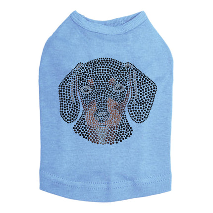 Dachshund Face - Dog Tank