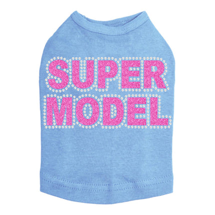 Super Model (Pink)- Dog Tank