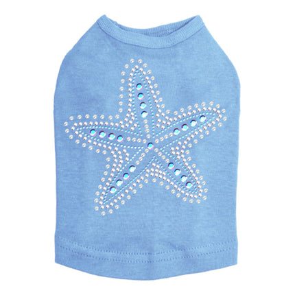 Iridescent AB Starfish - Dog Tank