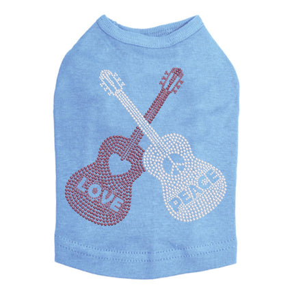 Guitars, Love, & Peace - Dog Tank