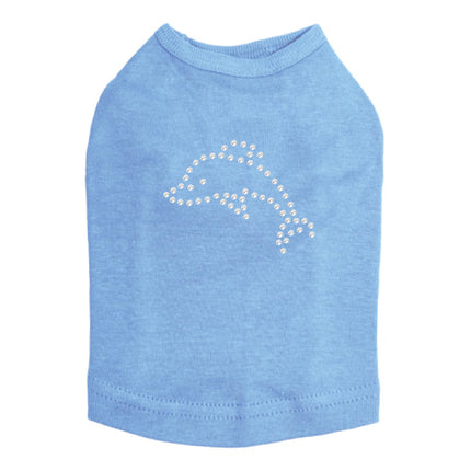 Dolphin (Small Rhinestone) - Dog Tank