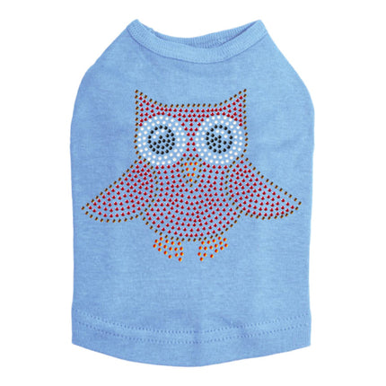 Pink Owl - Dog Tank