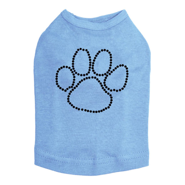 Paw (Black Nailheads) - Dog Tank