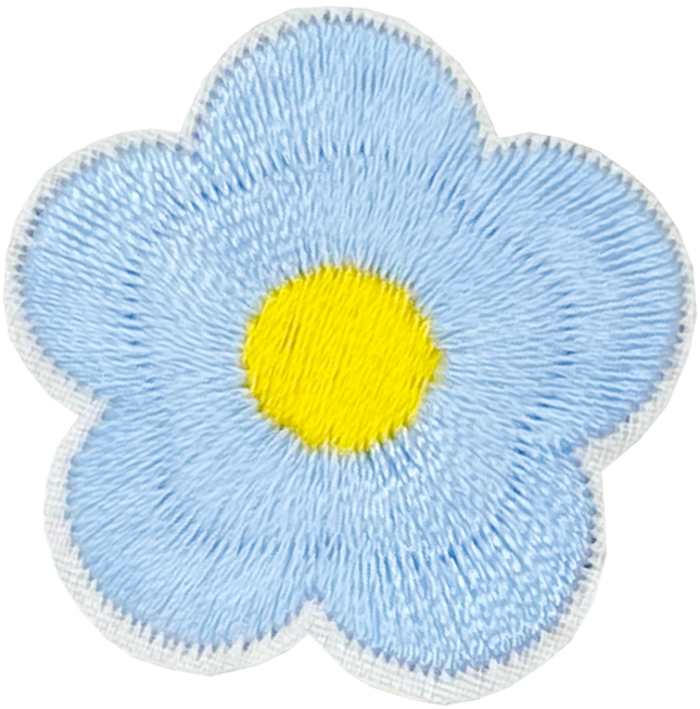 Small 5 Petal Flower (Blue) - Patch