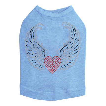 Heart with Wings 1 - Dog Tank