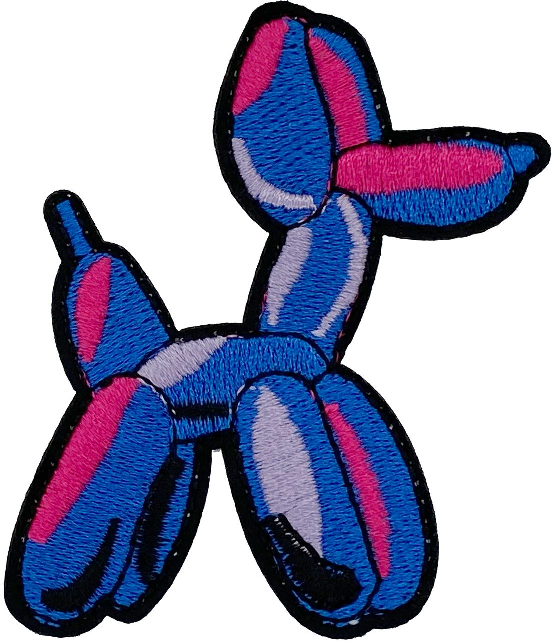 Blue Balloon Dog Patch