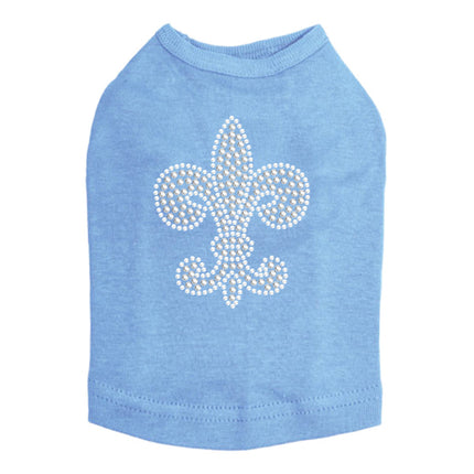 Fleur de Lis (Rhinestone & Rhinestuds) - Dog Tank