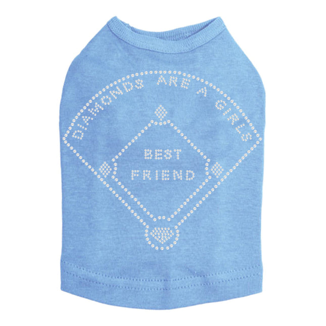 Diamonds are a Girls Best Friend - Dog Tank