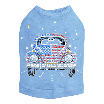 Volkswagon - Red, White, & Blue - Dog Tank