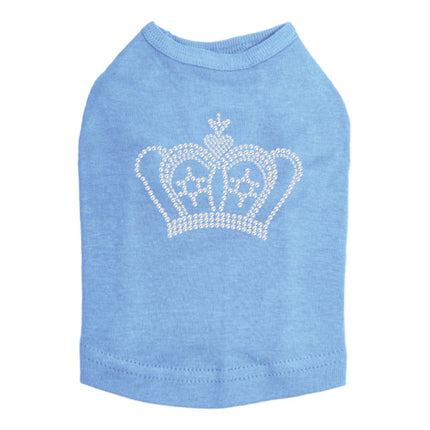 Crown 12 (Rhinestones) - Dog Tank