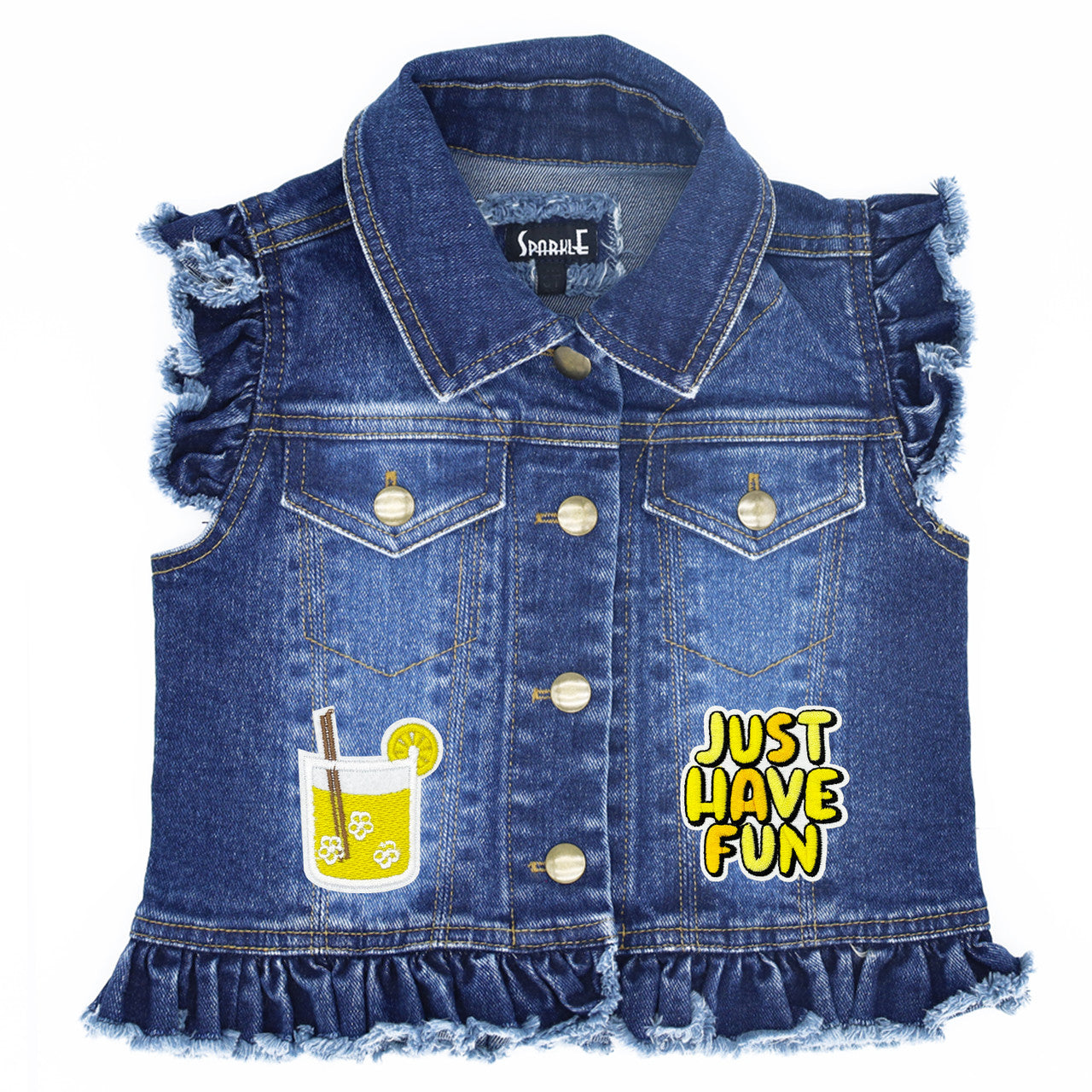 Lemonade Kids Denim Vest