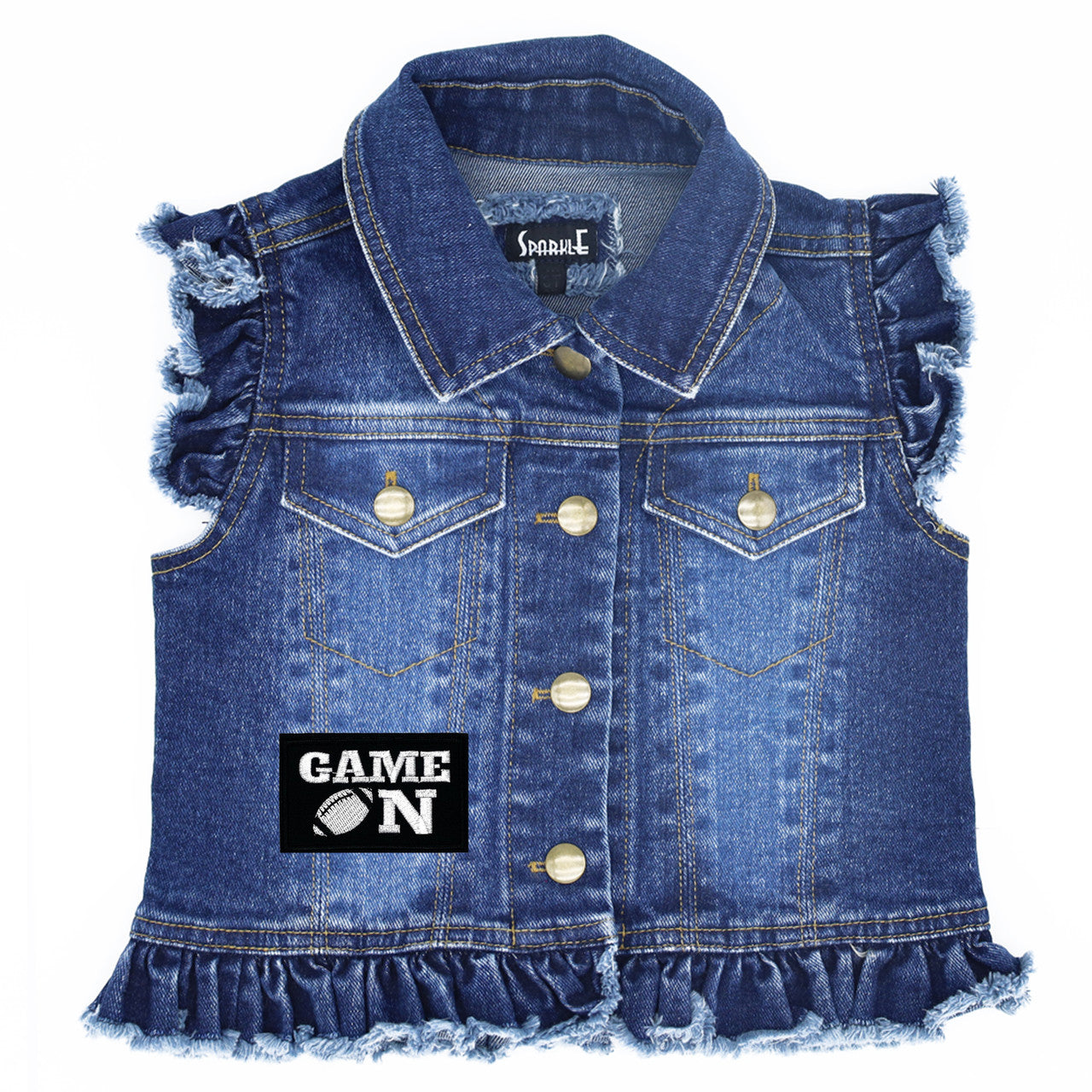 Game Day - Kids Denim Vest