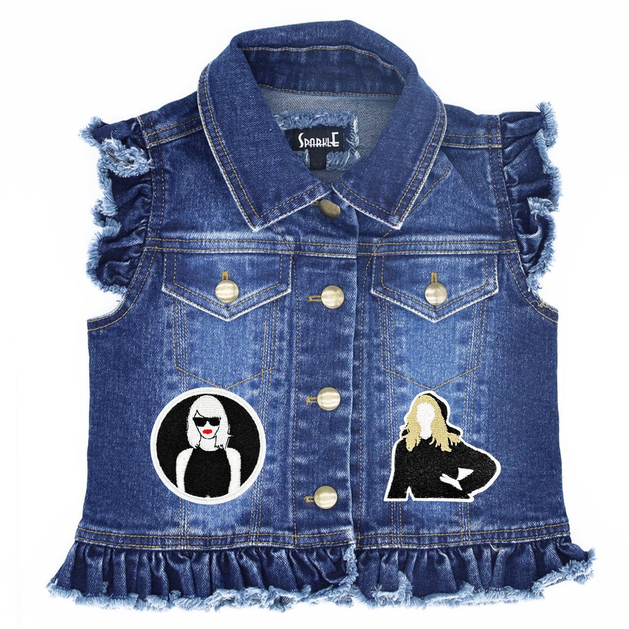 Swiftie Inspired Kids Denim Vest