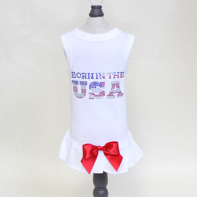 Born in the USA Dog Dress