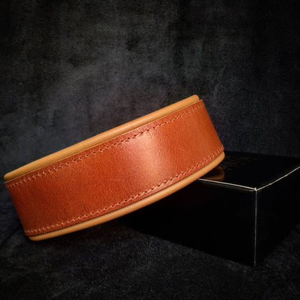 Plain "Style" collar brown