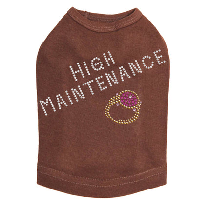 High Maintenance (Fuchsia Ring) - Dog Tank