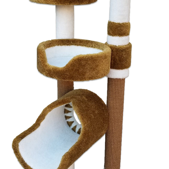 K3B Luxury Cat Tower with 3 Cat Beds