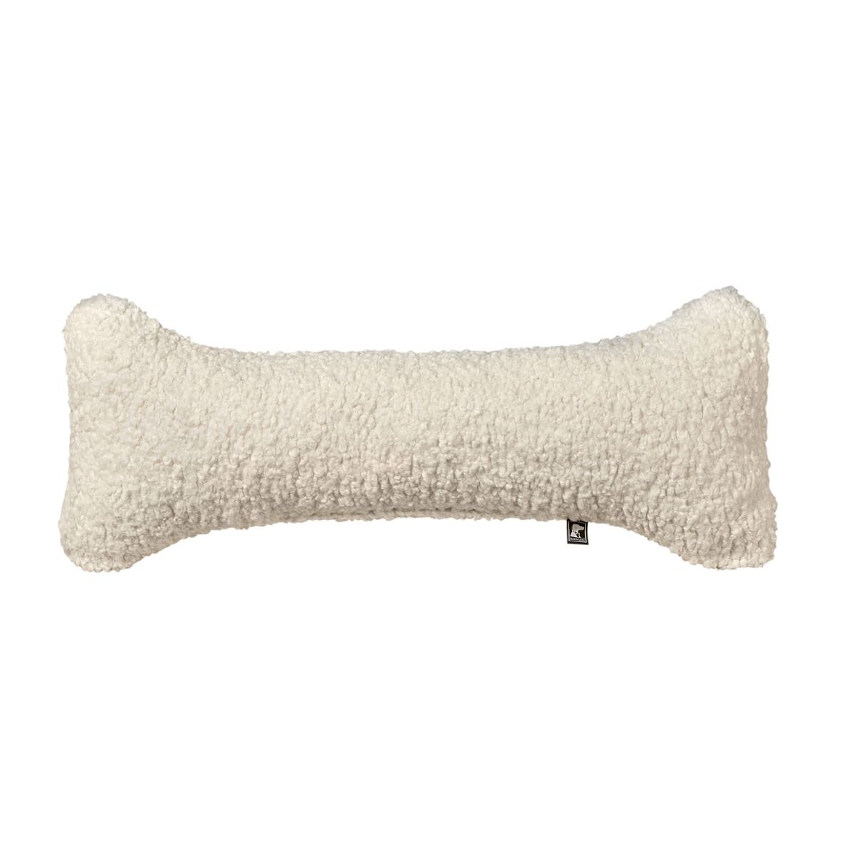 Bumper Bone Pillow Pink Champagne Ivory Sheepskin