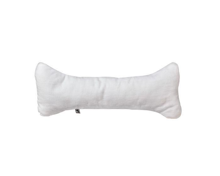 Bumper Bone Pillow Pink Champagne Pure White