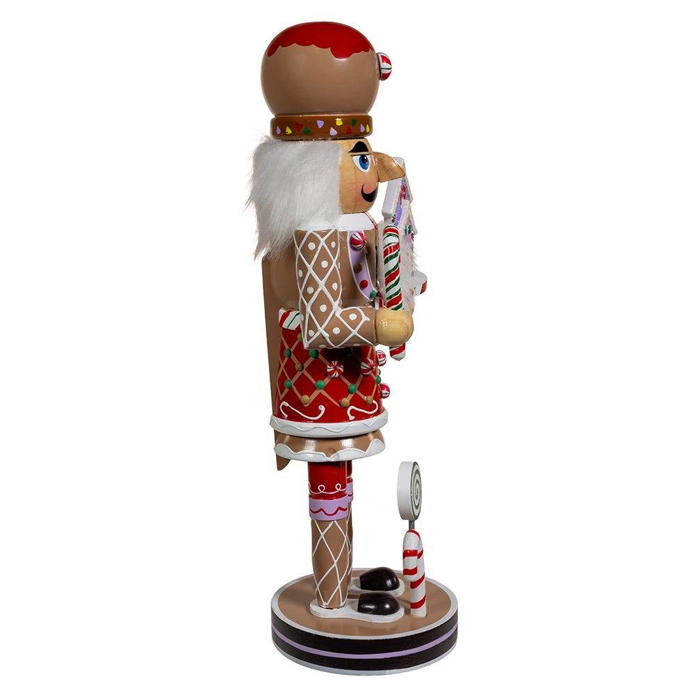 Kurt Adler 12-Inch Gingerbread Nutcracker