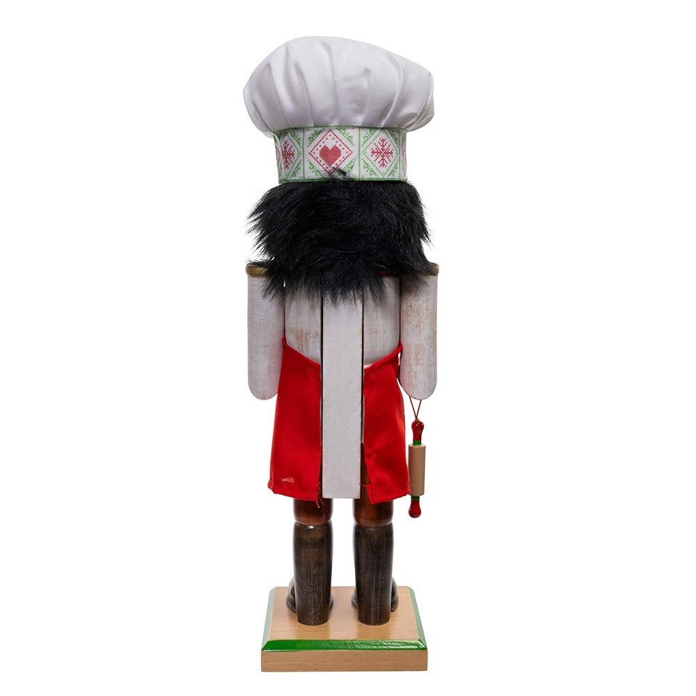 Kurt Adler 15-Inch Wooden Chef Nutcracker