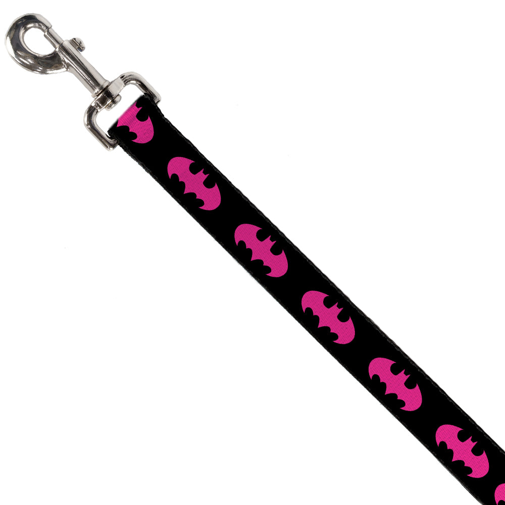 Batman Signal Fuchsia Pet Collar & Leash Set