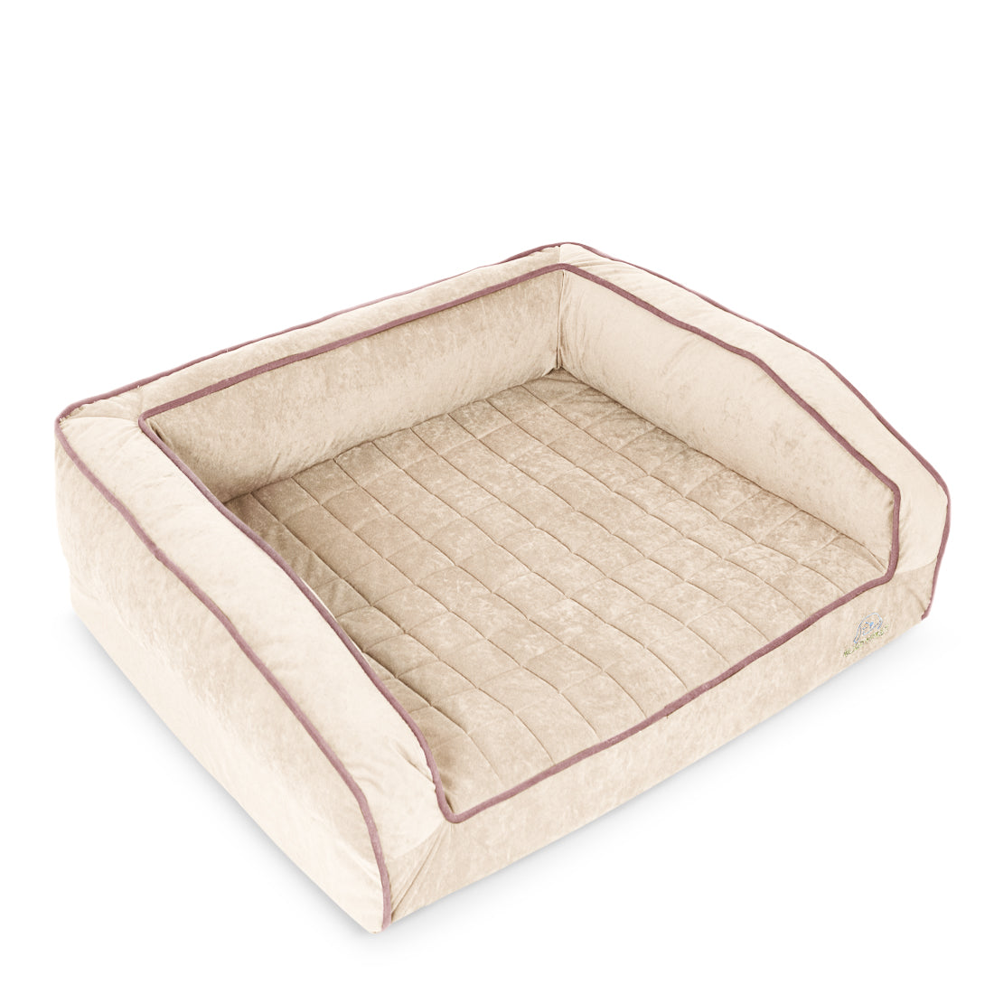 Crown Supreme Ortho Dog Bed Champagne Beige