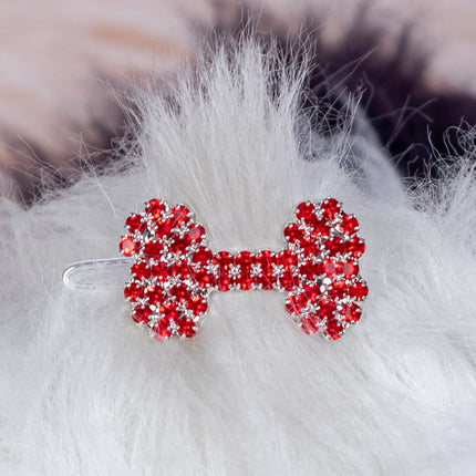 Crystal Bone Barrette