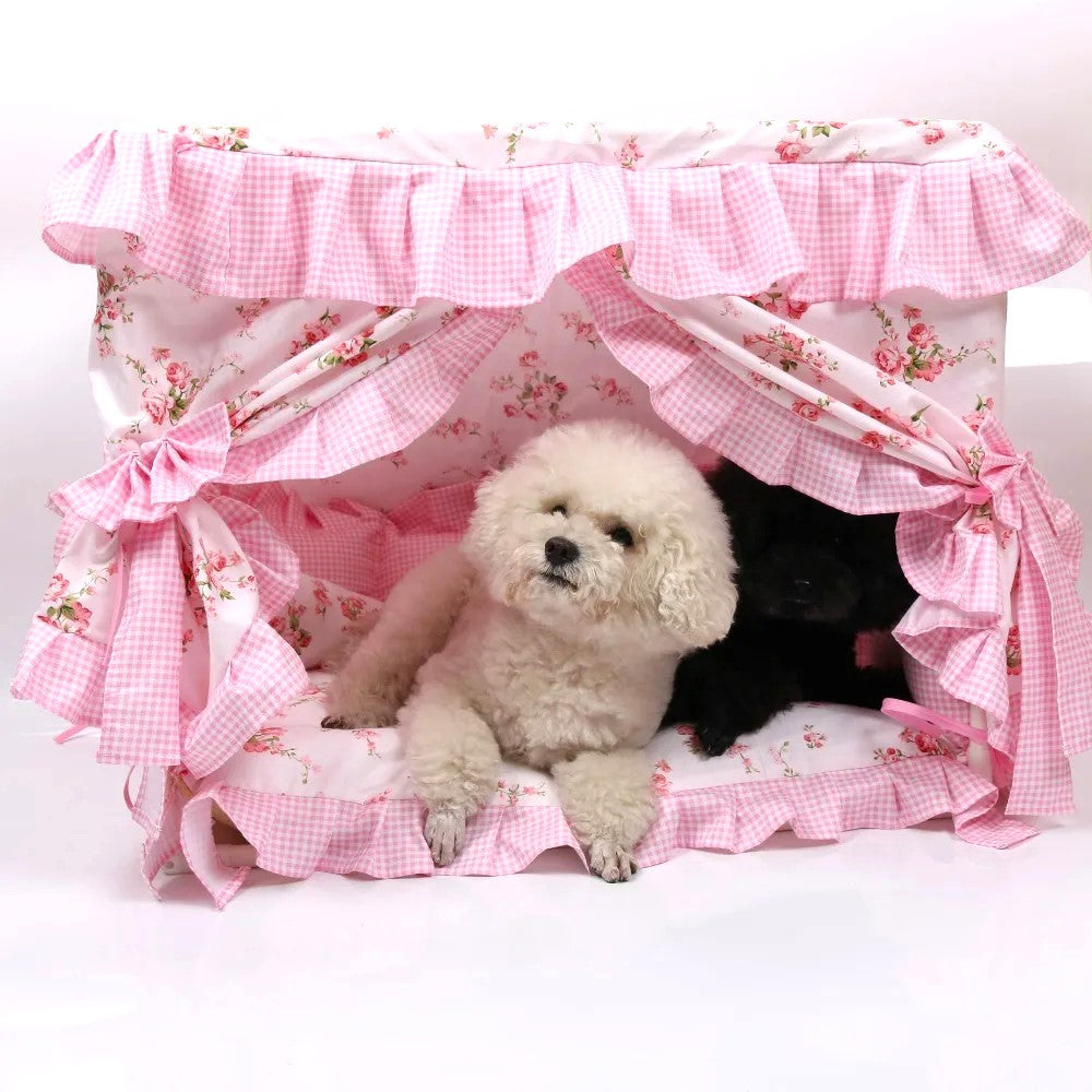 Aposentis Pet Home Bed Floral