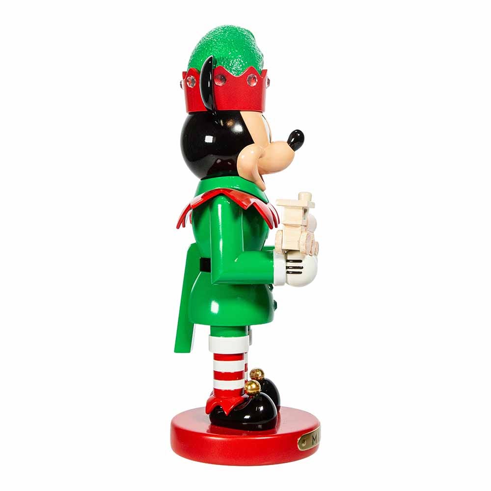 Kurt Adler 10-Inch Disney Mickey The Elf Nutcracker