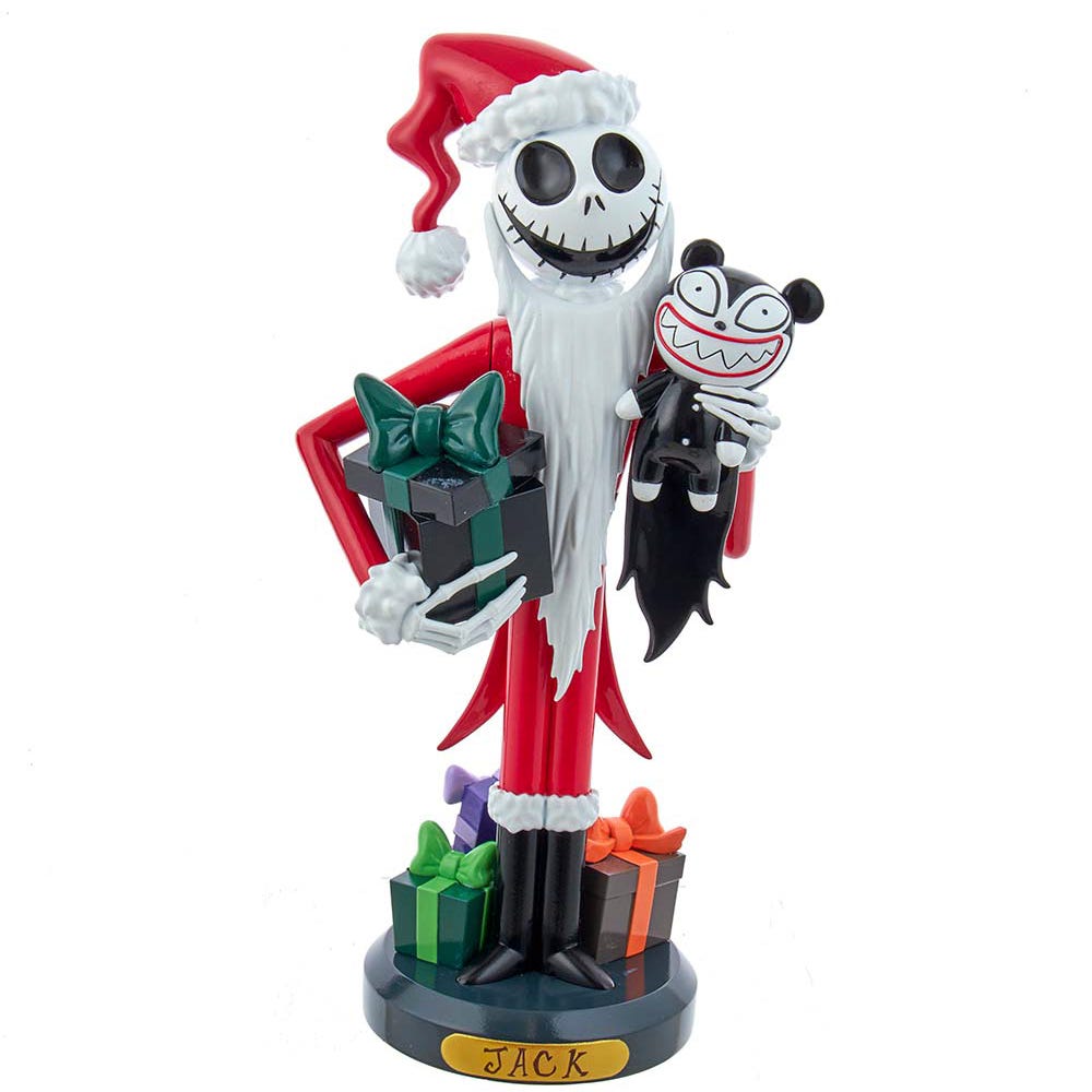 Kurt Adler 10-Inch Disney Nightmare Before Christmas Jack with Vampire Nutcracker