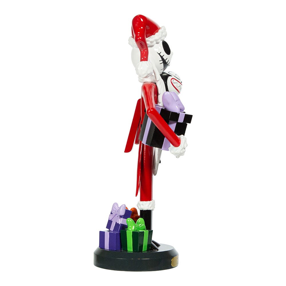 Kurt Adler 10-Inch Disney Nightmare Before Christmas Jack with Vampire Nutcracker