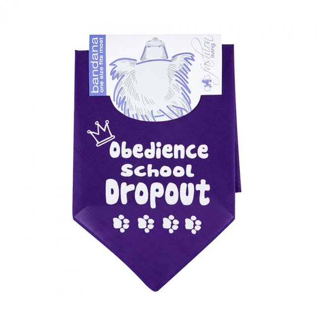 Obedience School Dropout by Dog Fashion Living