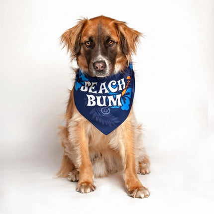 Beach Bum Dog Bandana by Dog Fashion Living