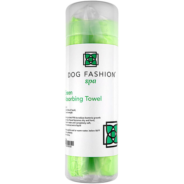 Absorption Towel Green by Dog Fashion Spa