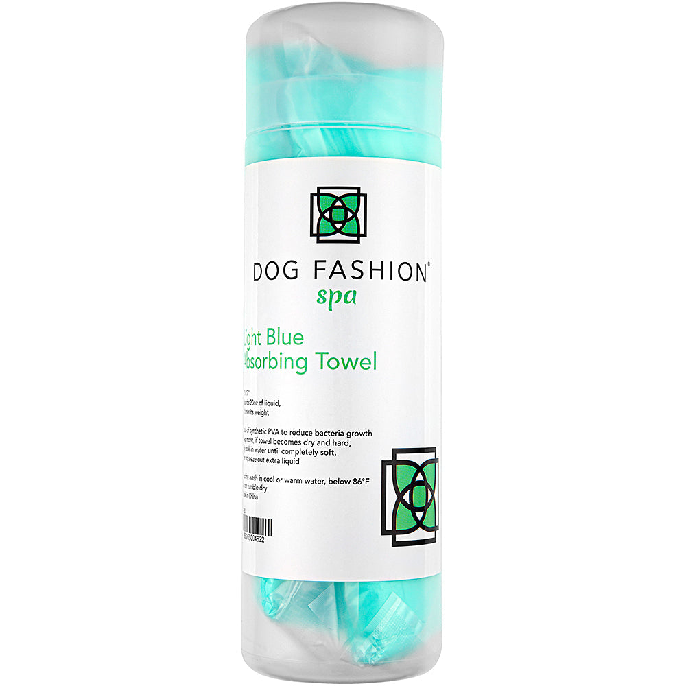 Absorption Towel Light Blue by Dog Fashion Spa