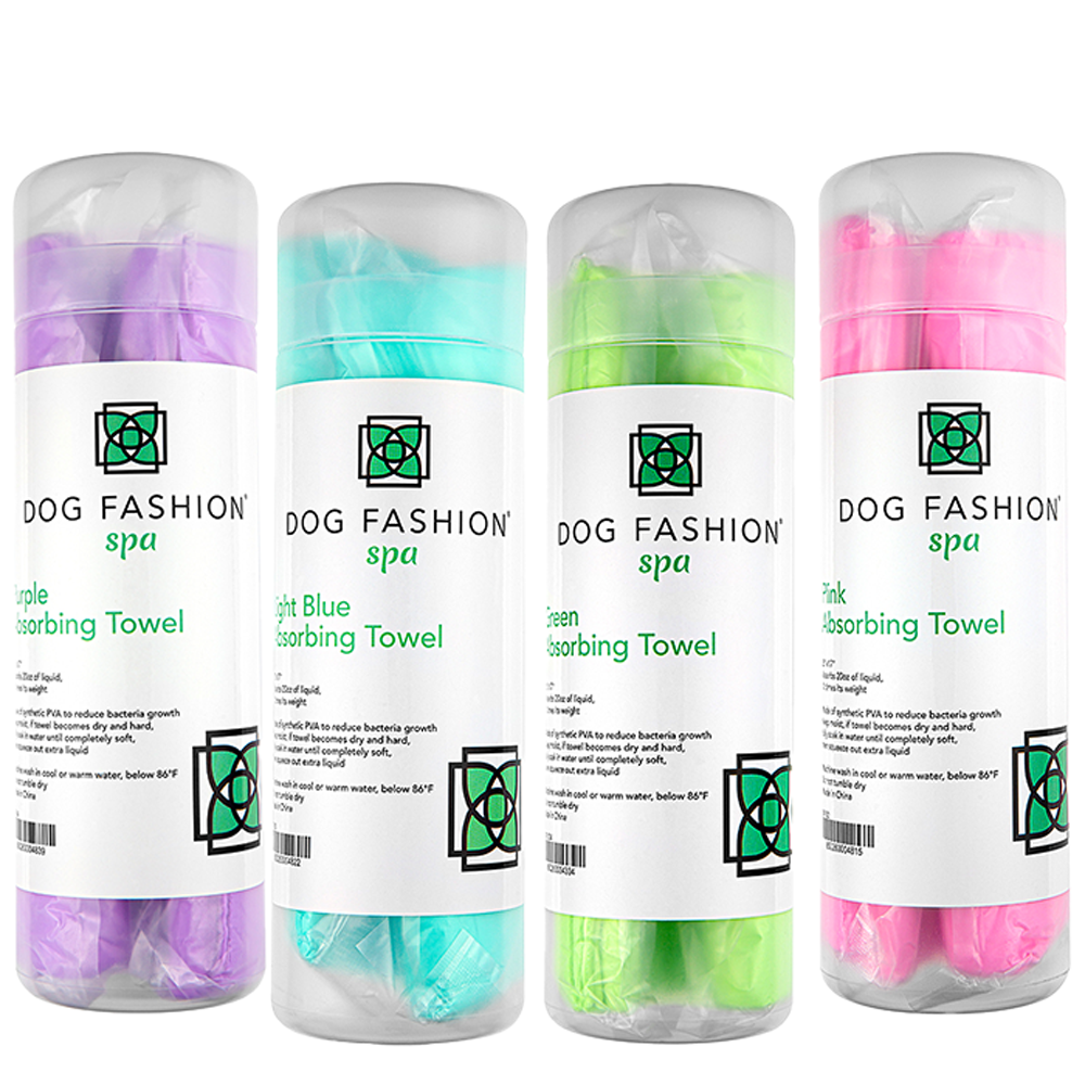 Absorption Towel Set by Dog Fashion Spa