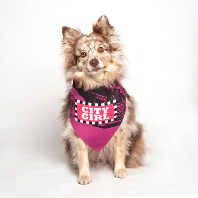 City Girl Dog Bandana by Dog Fashion Living