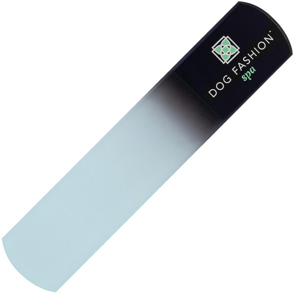 Glass Nail File Black by Dog Fashion Spa