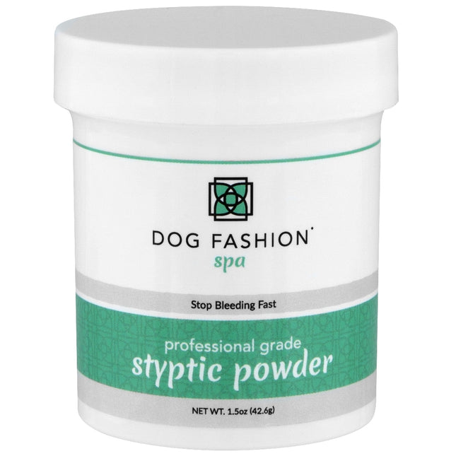 Styptic Powder with Free Holder Cyan by Dog Fashion Spa