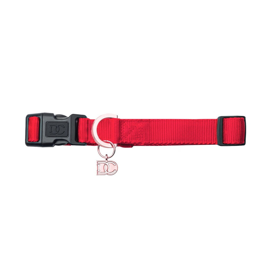 Pet Collar With Charm - Red Doodle Couture™