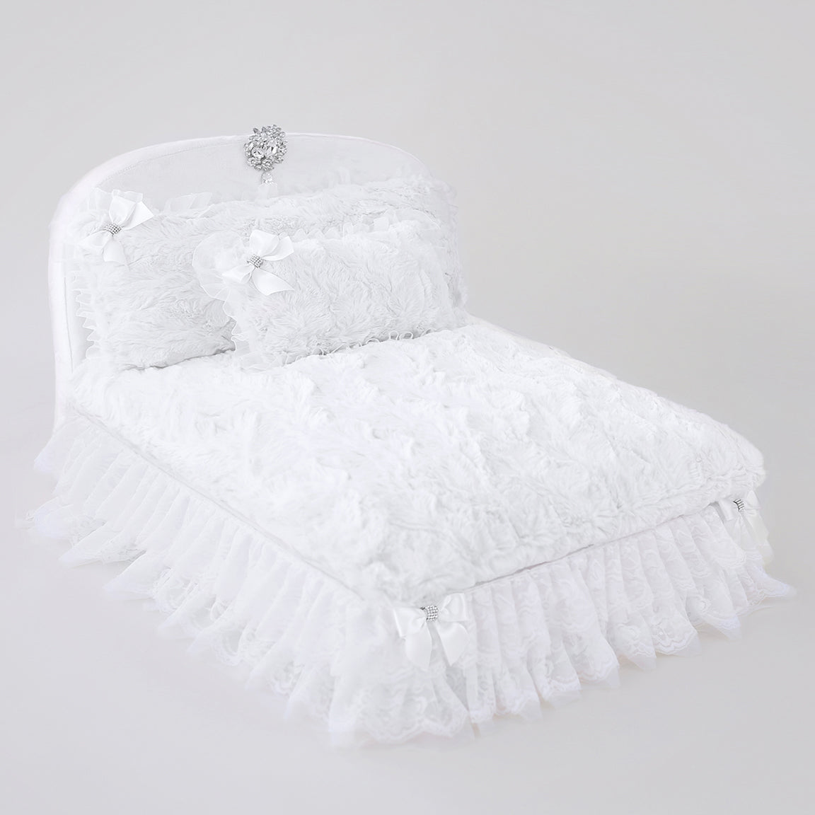 Enchanted Nights Dog Bed Snow White White